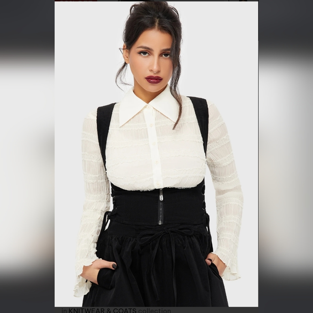 Elegant Under bust Black Corset
